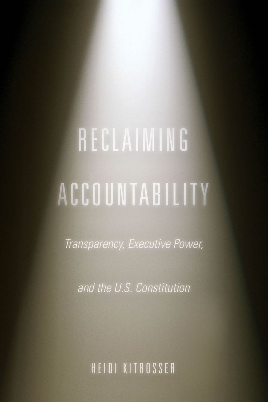 Reclaiming Accountability