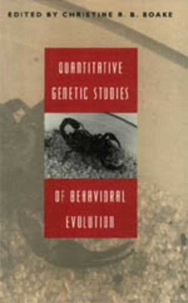Quantitative Genetic Studies of Behavioral Evolution