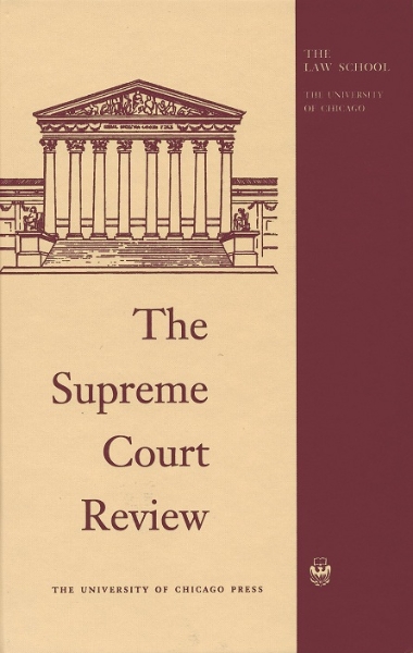 The Supreme Court Review, 2018