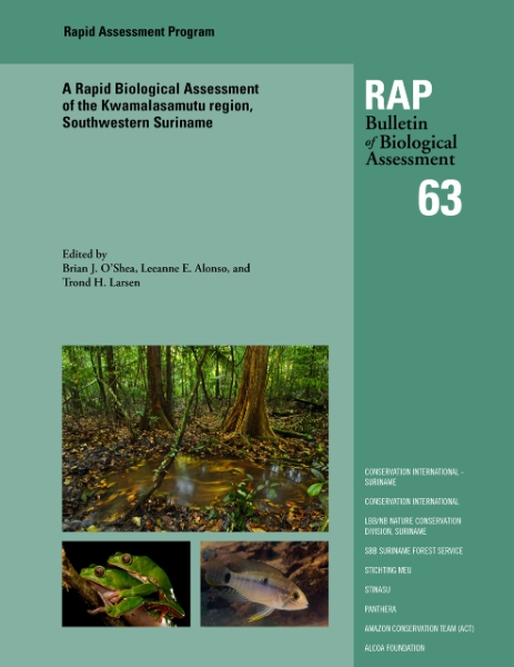 A Rapid Biological Assessment of the Kwamalasamutu region, Southwestern Suriname