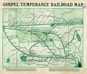 Gospel Temperance Railroad Map