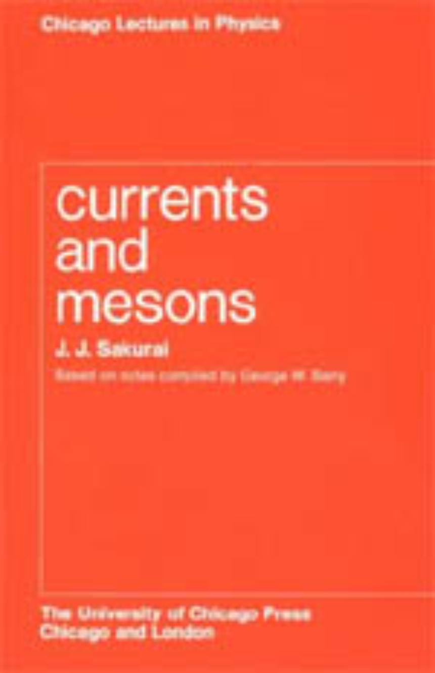 Currents and Mesons