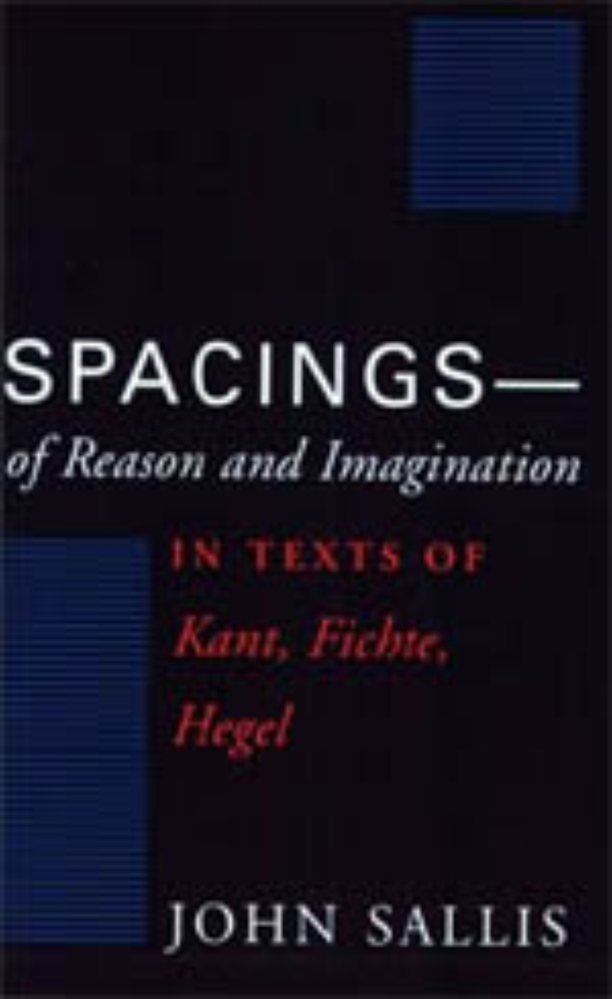 Spacings--of Reason and Imagination