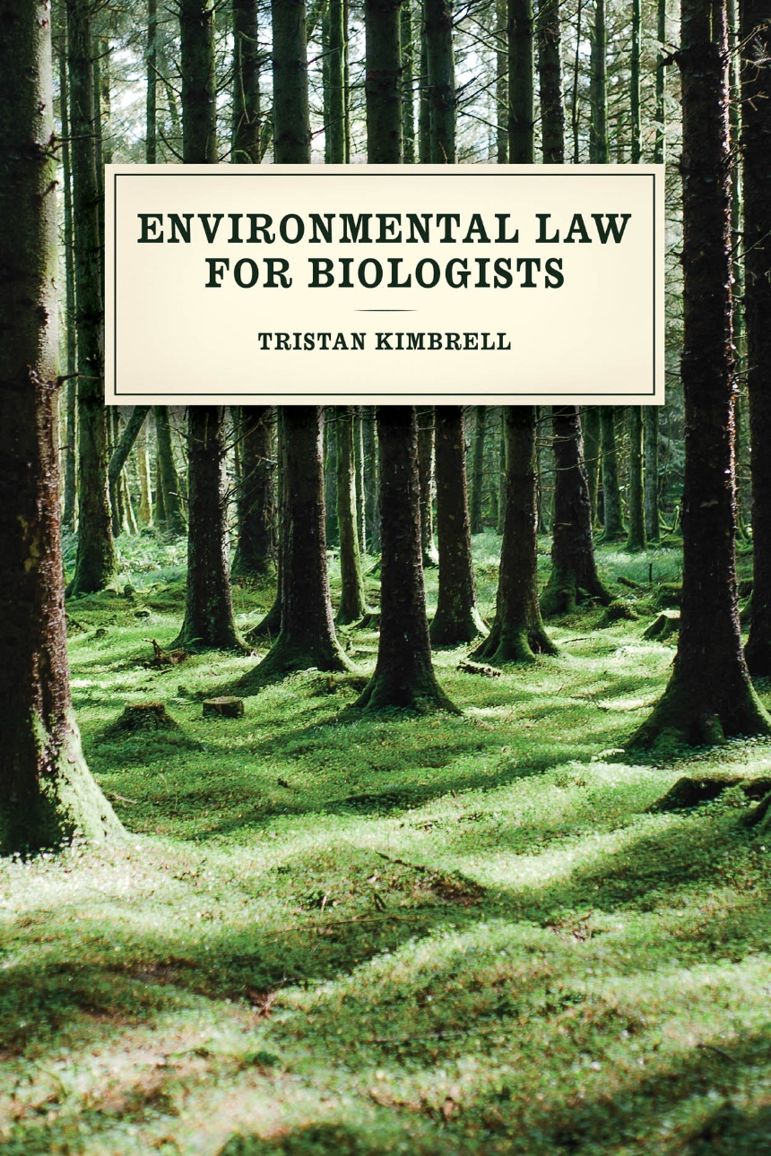 Environmental Law for Biologists