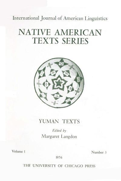 Yuman Texts
