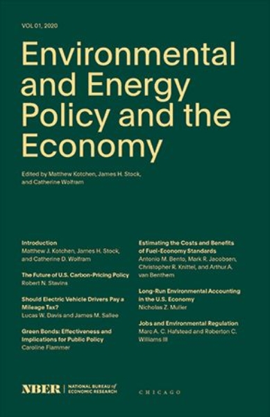 Environmental and Energy Policy and the Economy: Volume 1