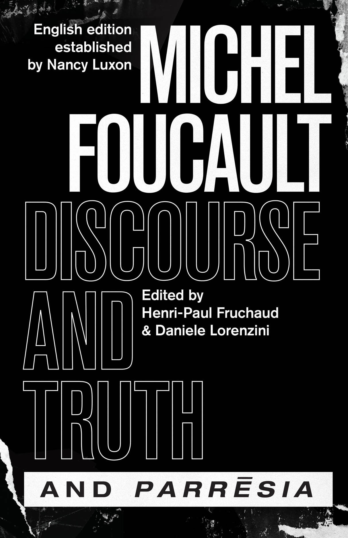 "Discourse and Truth" and "Parresia" Couverture du livre